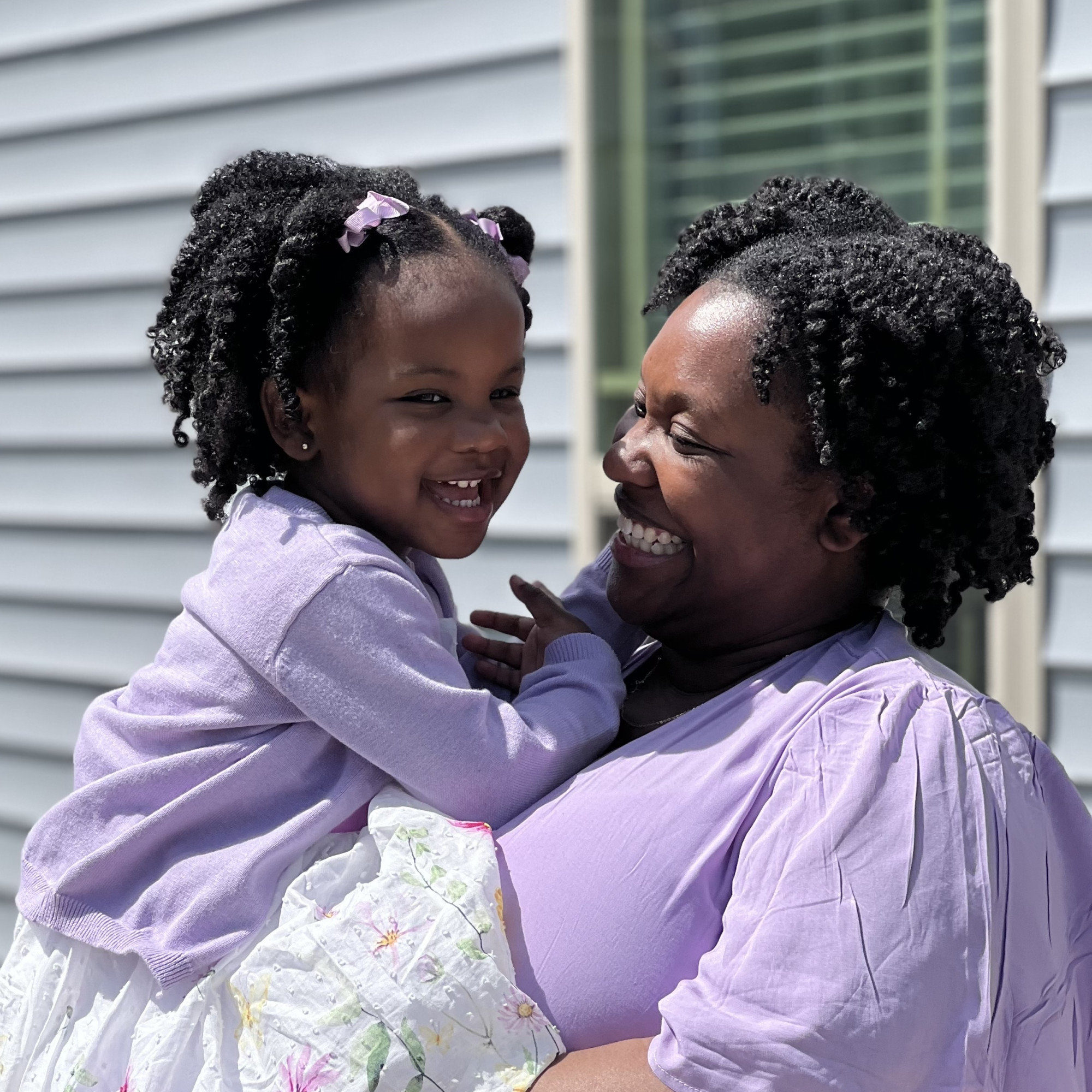 Alexis Dow and her daughter, Riley.